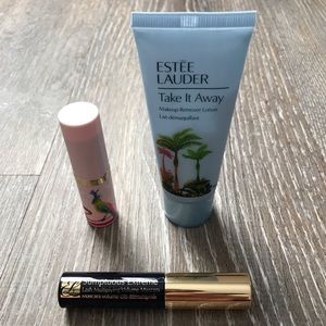 Estée Lauder Make Up Remover, Lipstick, Mascara